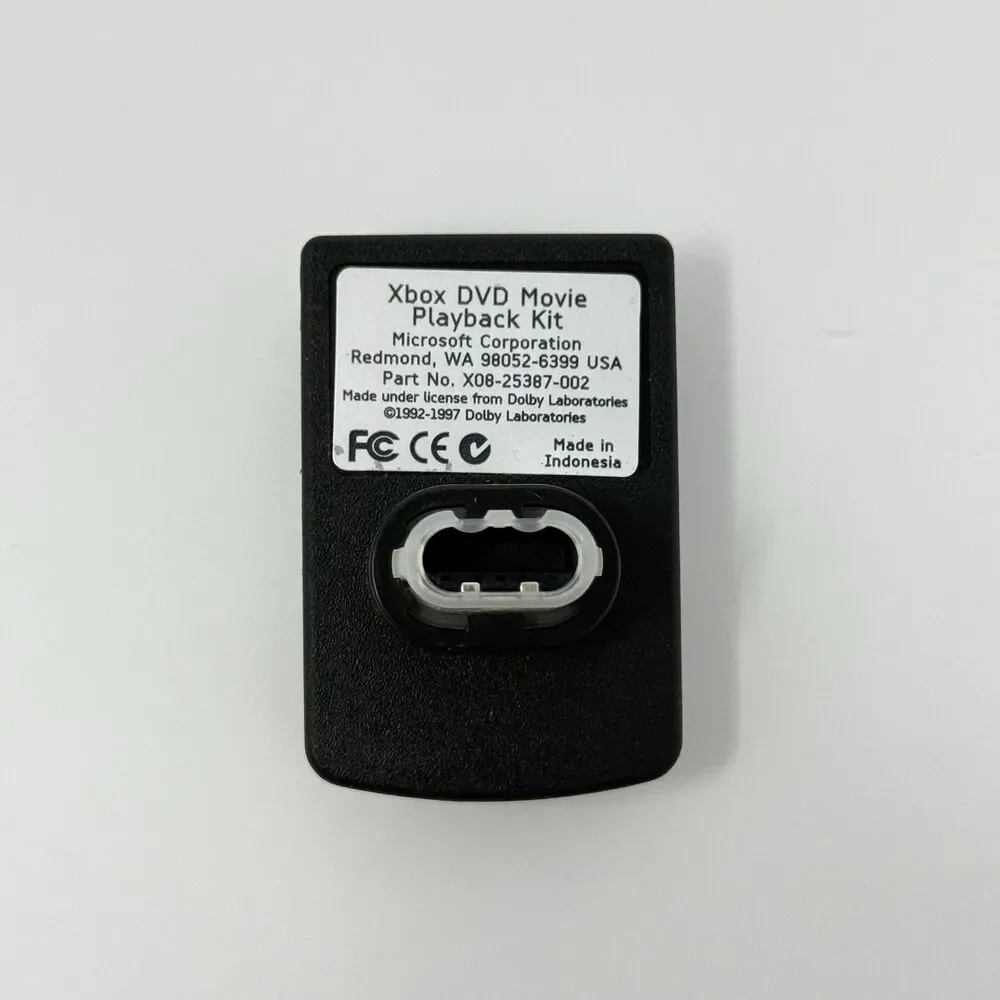Microsoft Xbox Original DVD Movie Playback Kit Remote Receiver